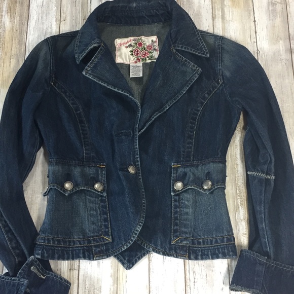 tailored jean jacket